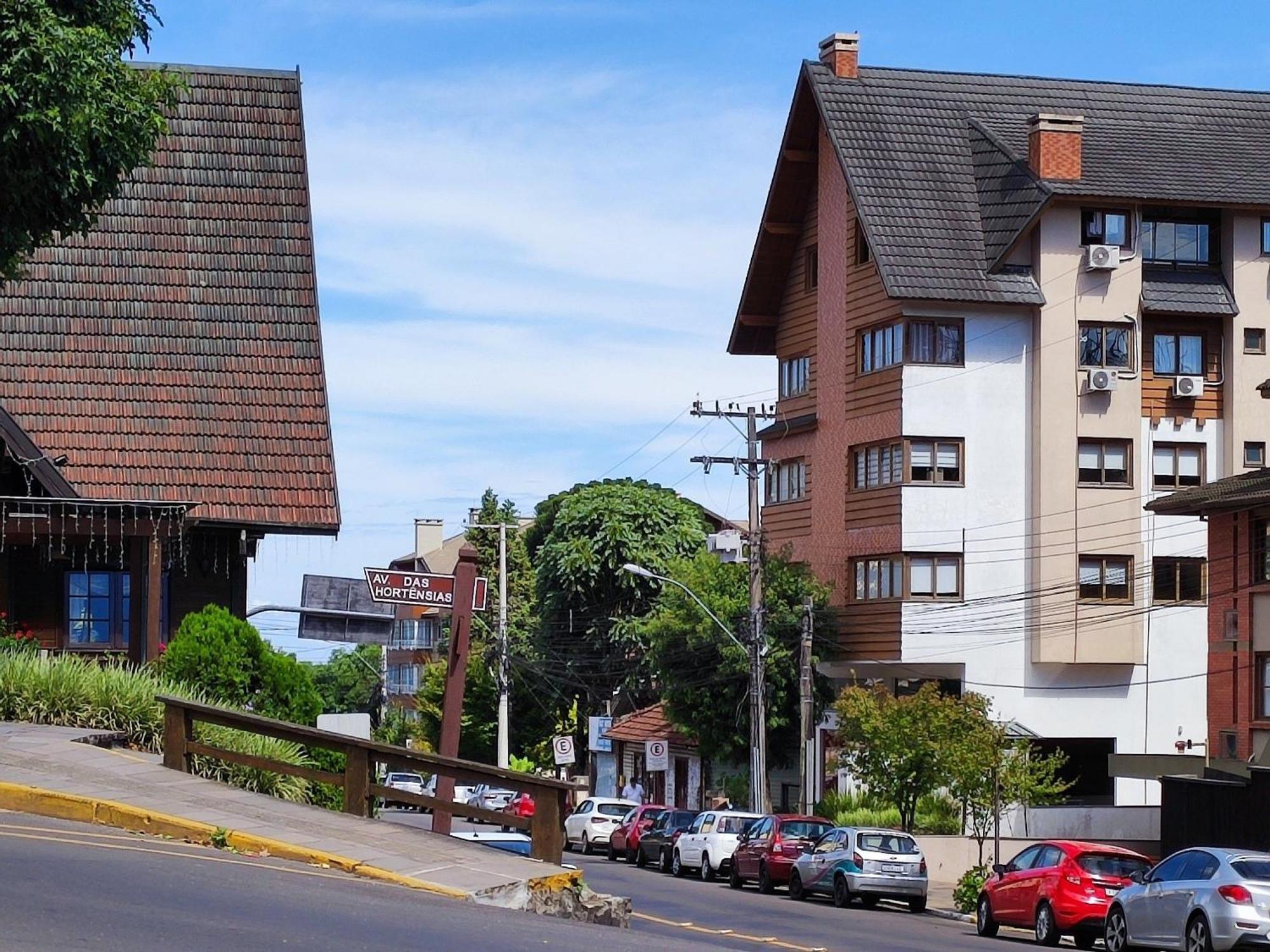 Solar Da Encosta 305 - Espaco E Conforto No Centro Gramado Exterior foto